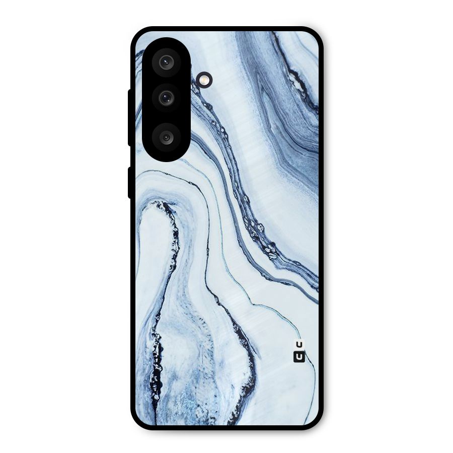 Marble Style (Printed) Metal Back Case for Galaxy M56