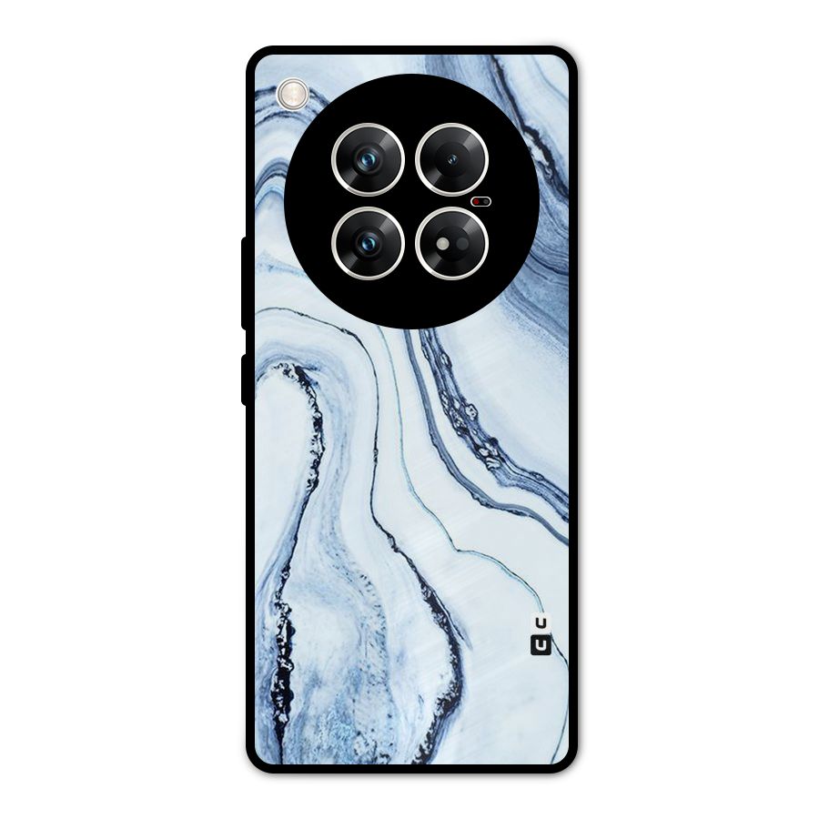 Marble Style (Printed) Metal Back Case for Infinix Zero 40 5G