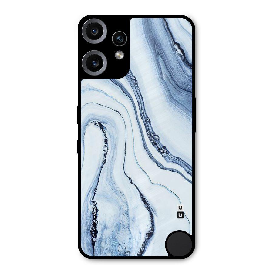 Marble Style (Printed) Metal Back Case for Nothing CMF Phone 2 Pro