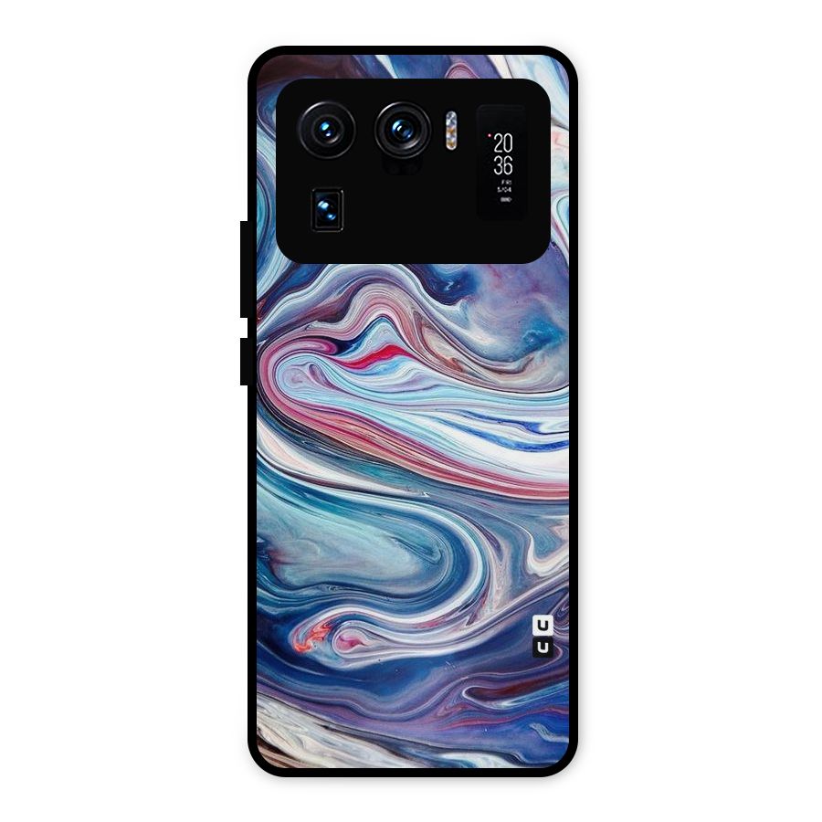 Marble Style Printed Metal Back Case for Mi 11 Ultra