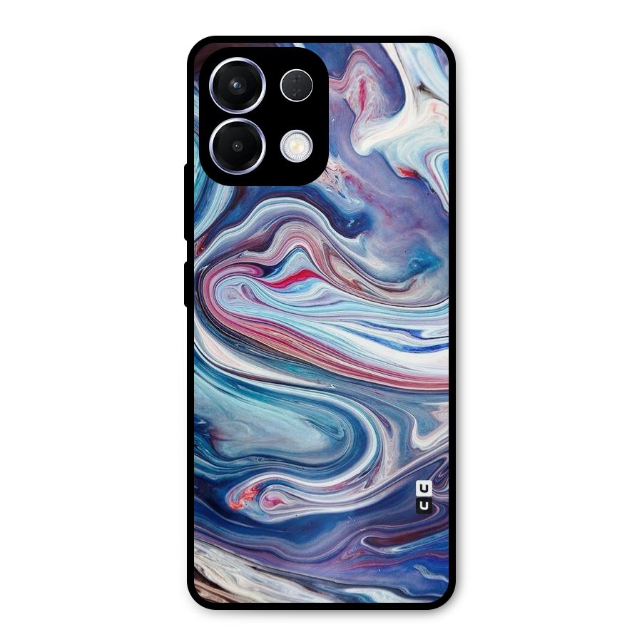 Marble Style Printed Metal Back Case for Oppo K13