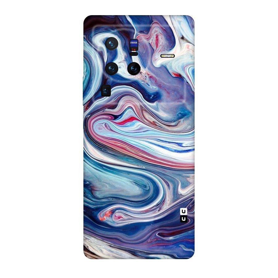 Marble Style Printed Original Polycarbonate Back Case for Vivo X80
