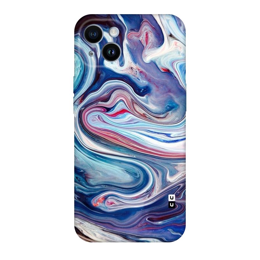 Marble Style Printed Original Polycarbonate Back Case for iPhone 14
