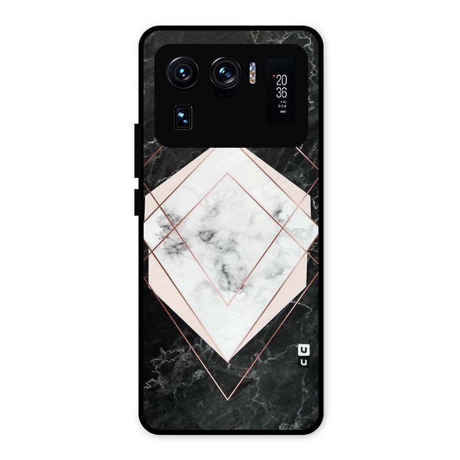 Marble Texture Print Metal Back Case for Mi 11 Ultra