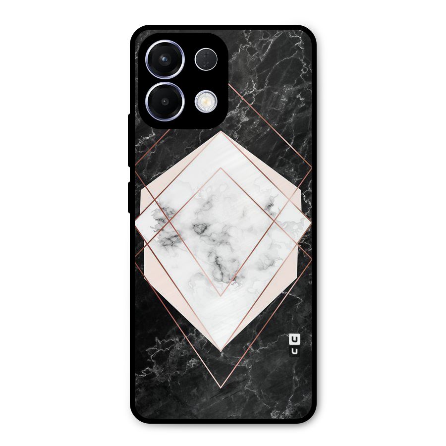 Marble Texture Print Metal Back Case for Oppo K13