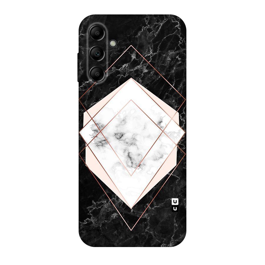 Marble Texture Print Original Polycarbonate Back Case for Galaxy A14 5G
