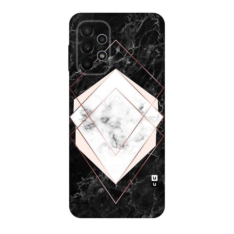 Marble Texture Print Original Polycarbonate Back Case for Galaxy A23