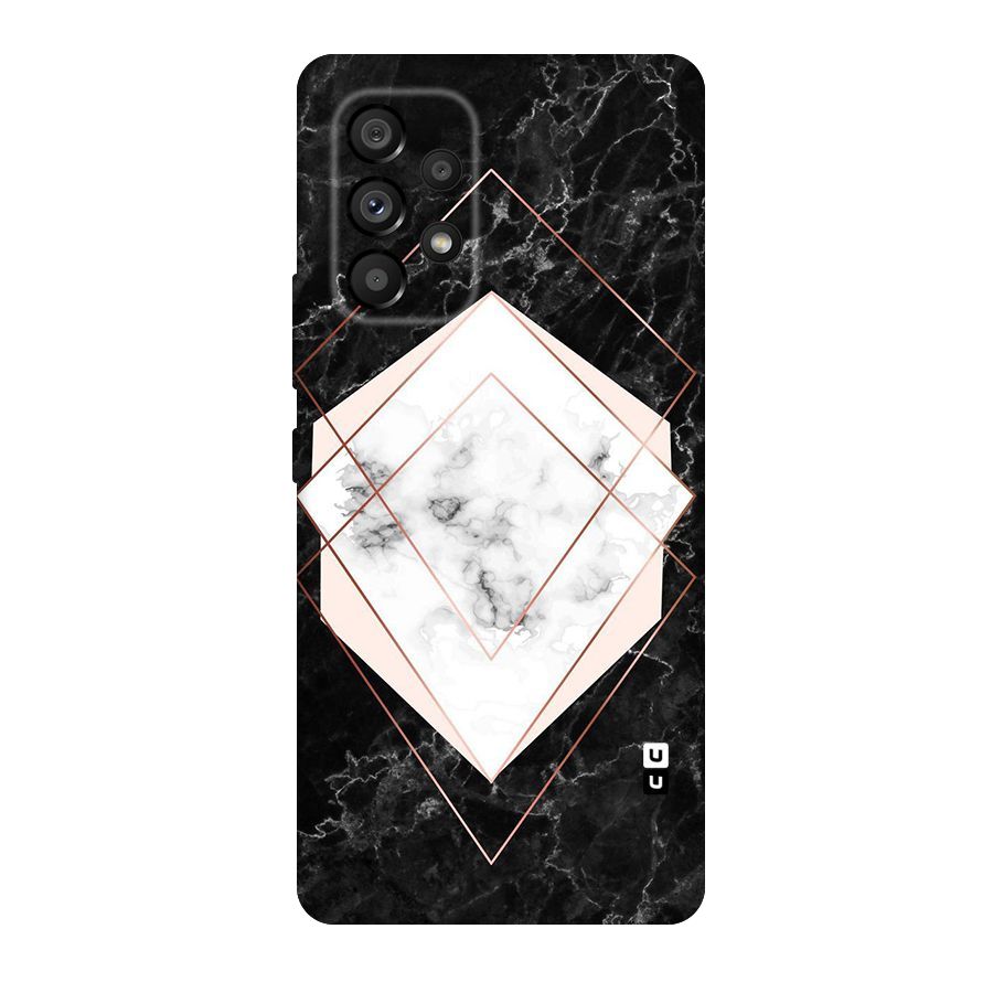 Marble Texture Print Original Polycarbonate Back Case for Galaxy A53 5G