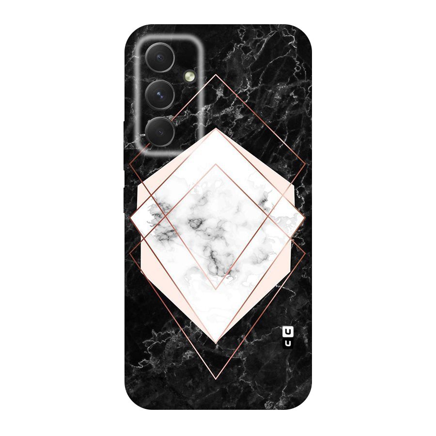 Marble Texture Print Original Polycarbonate Back Case for Galaxy A54