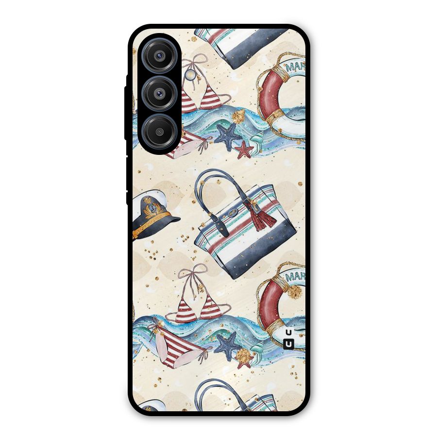 Marine Bag Design Metal Back Case for Galaxy A16 5G