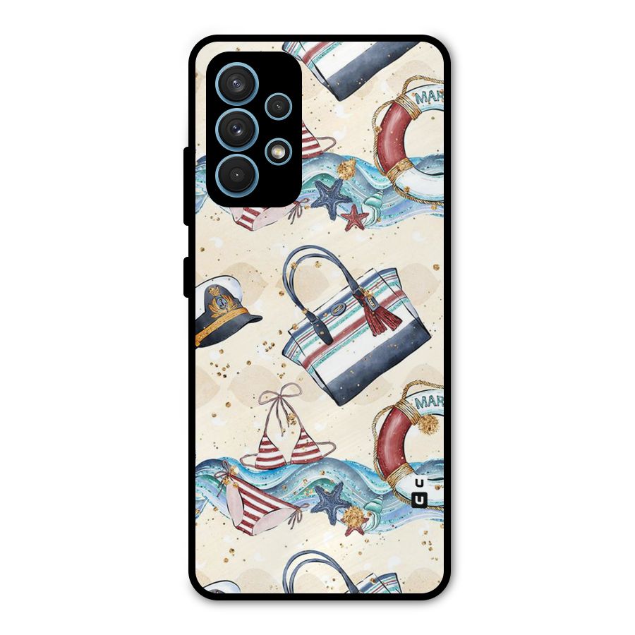 Marine Bag Design Metal Back Case for Galaxy A32