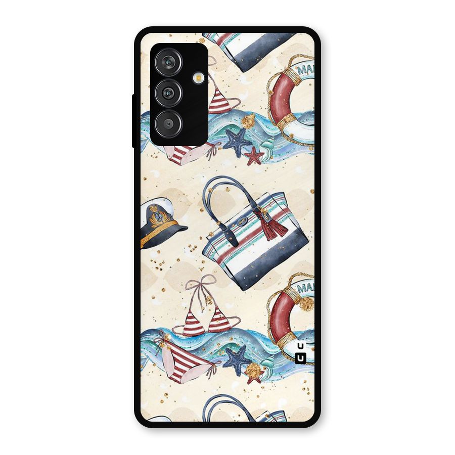 Marine Bag Design Metal Back Case for Galaxy F13