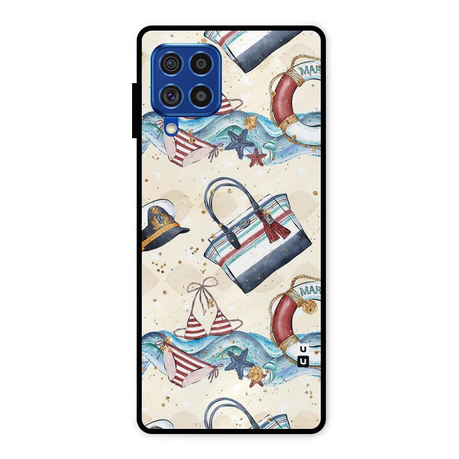 Marine Bag Design Metal Back Case for Galaxy F62