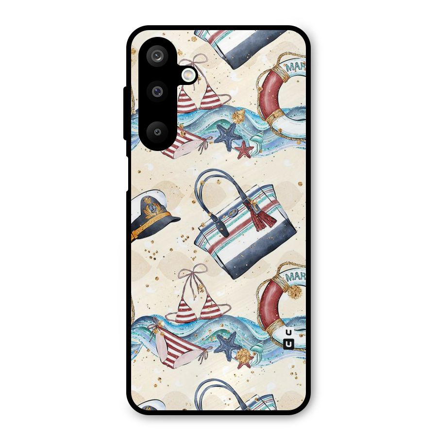 Marine Bag Design Metal Back Case for Galaxy M16