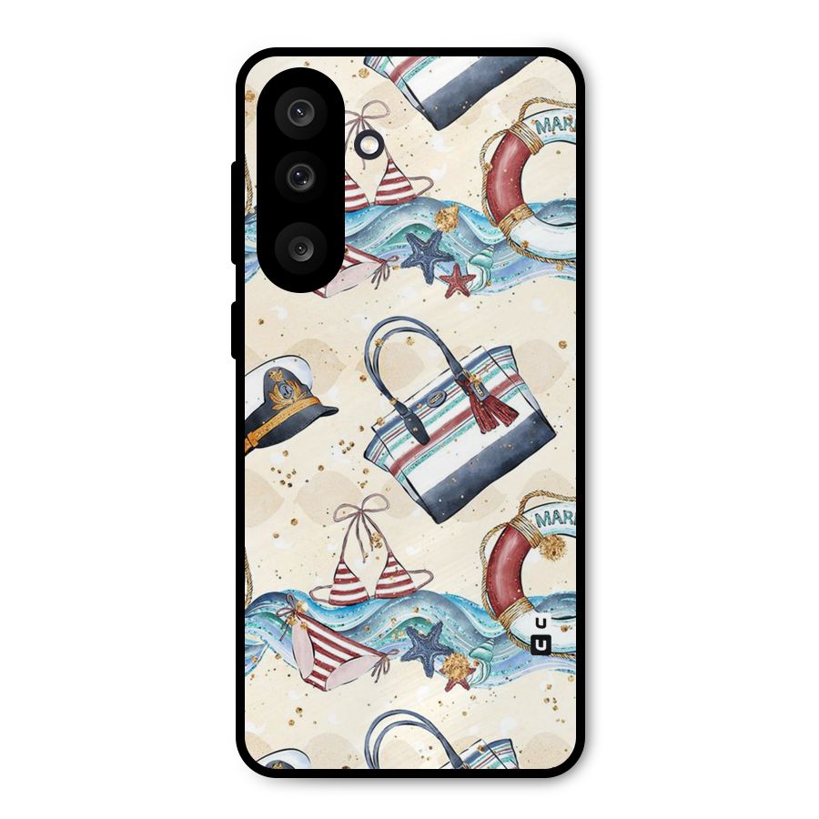 Marine Bag Design Metal Back Case for Galaxy M56