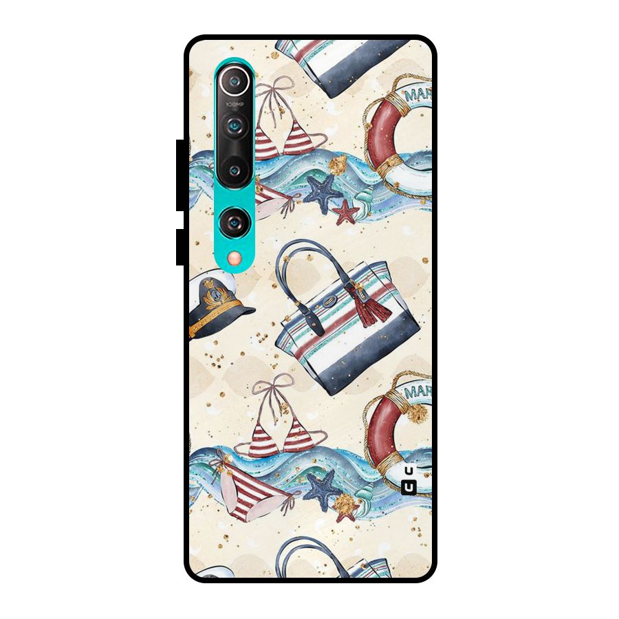 Marine Bag Design Metal Back Case for Mi 10