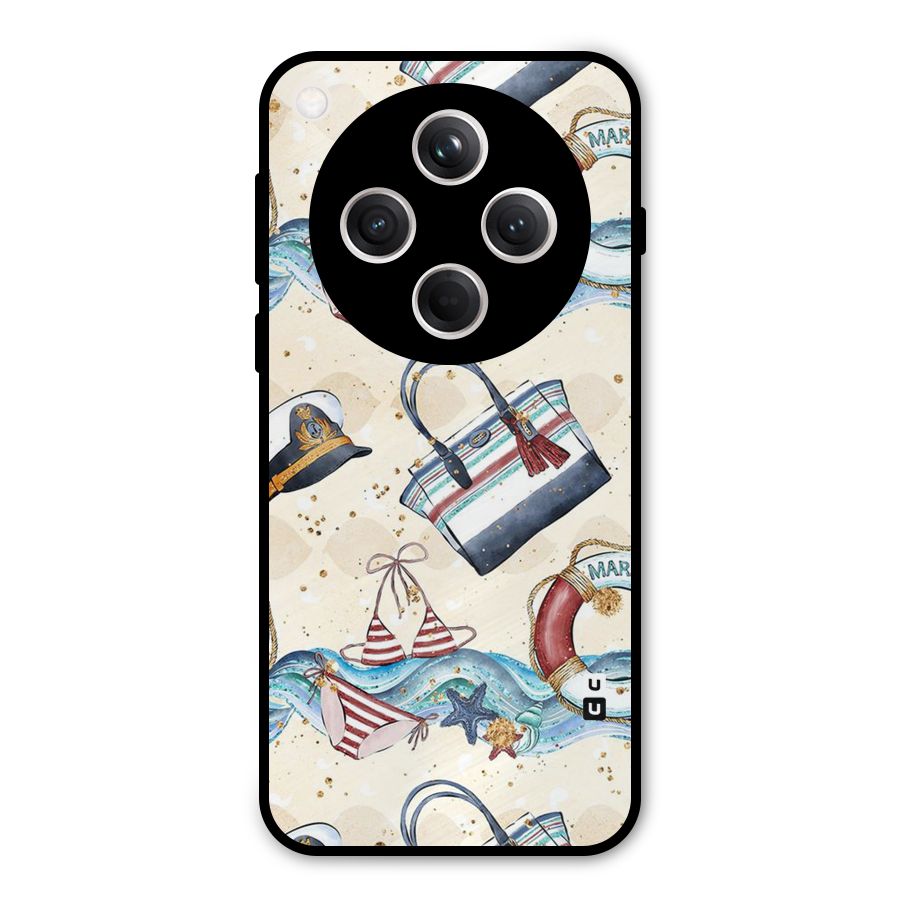 Marine Bag Design Metal Back Case for Oppo Find X8