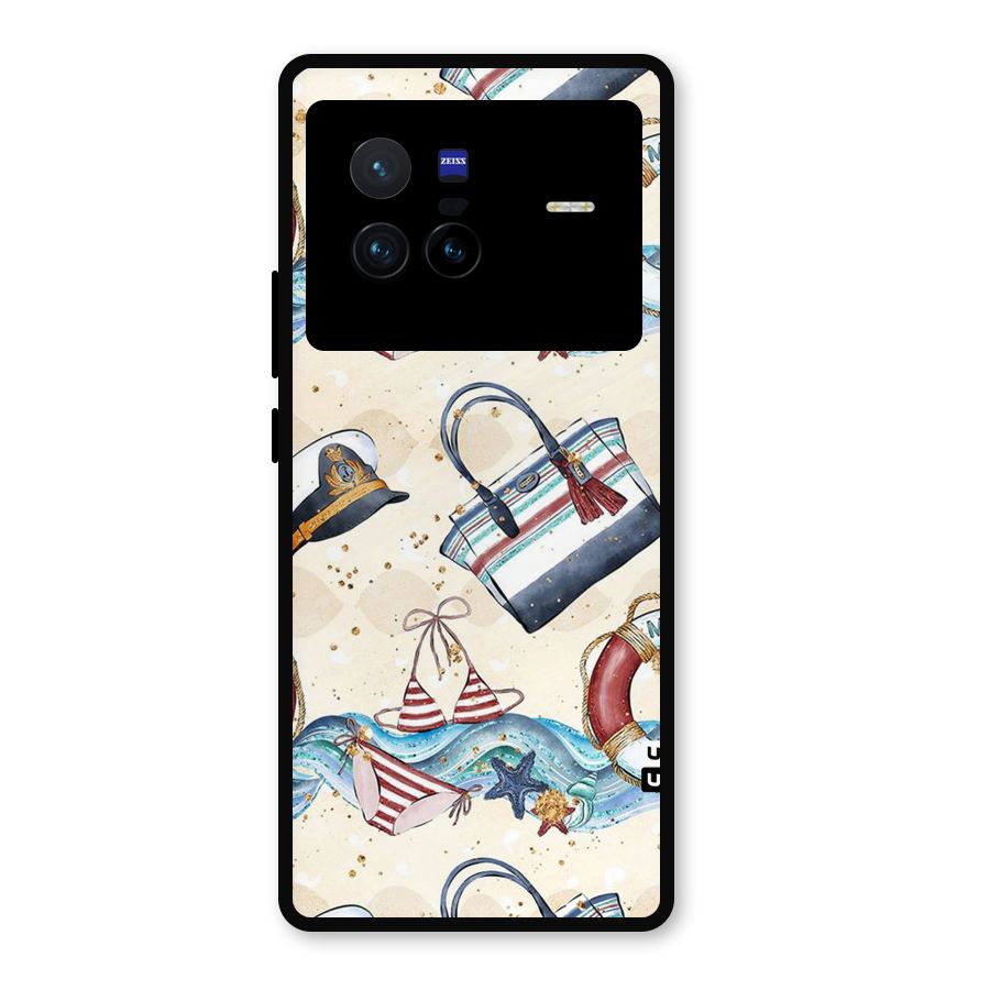 Marine Bag Design Metal Back Case for Vivo X80