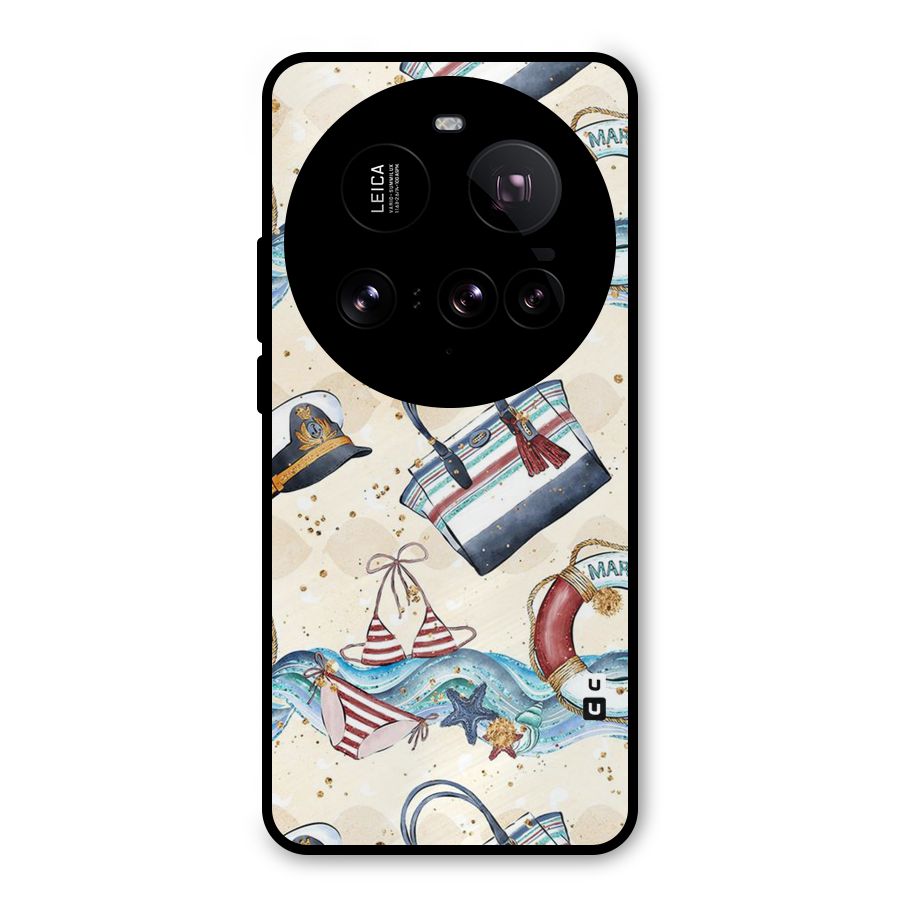 Marine Bag Design Metal Back Case for Xiaomi 15 Ultra