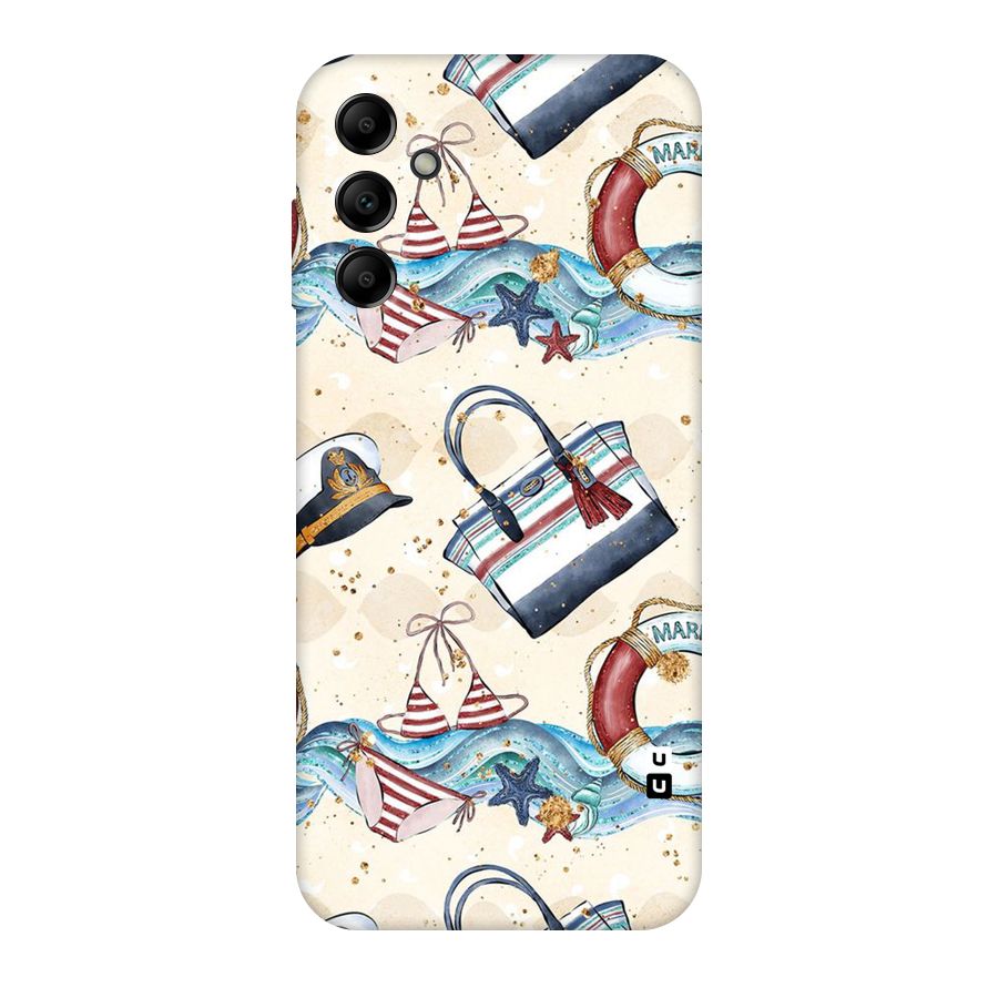 Marine Bag Design Original Polycarbonate Back Case for Galaxy A14 5G