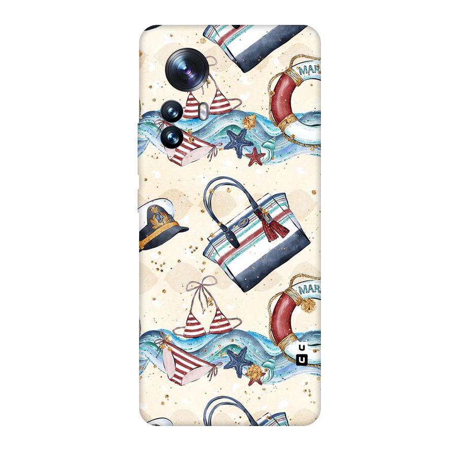 Marine Bag Design Original Polycarbonate Back Case for Xiaomi 12 Pro