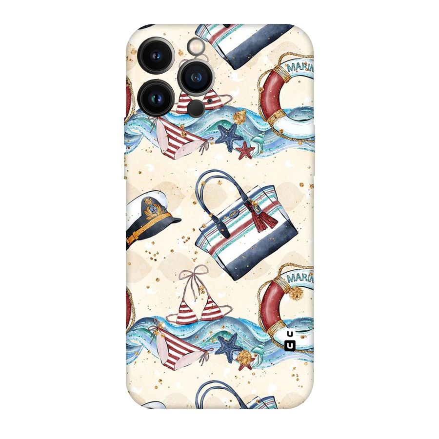 Marine Bag Design Original Polycarbonate Back Case for iPhone 13 Pro Max