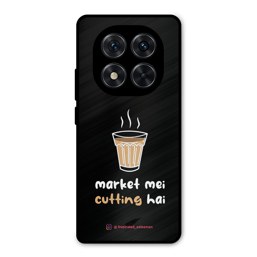 Market Mei Cutting Hai Black Metal Back Case for Poco X7