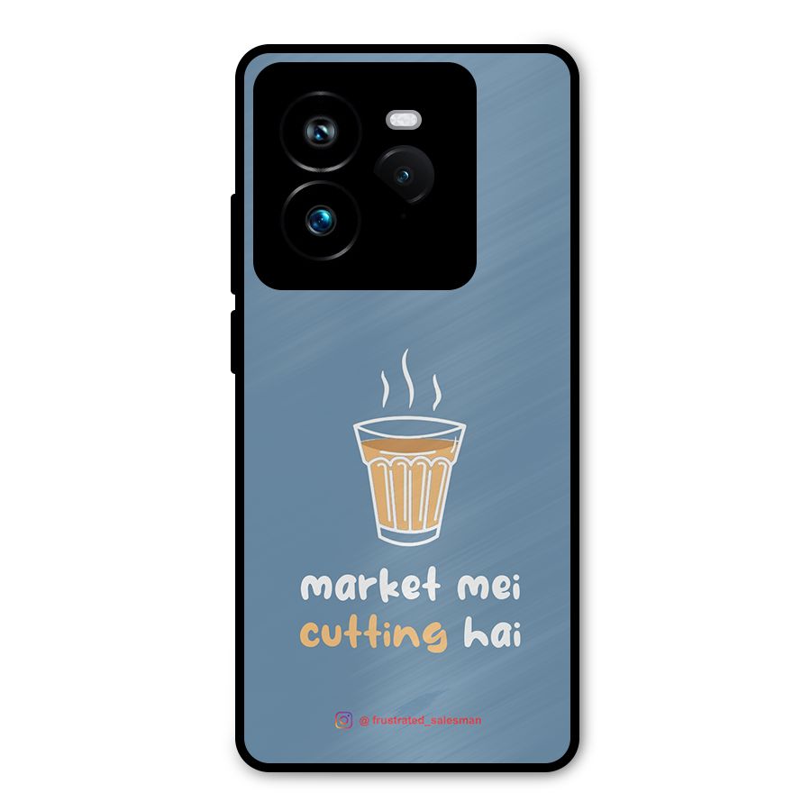 Market Mei Cutting Hai SteelBlue Metal Back Case for Realme GT 7 Pro