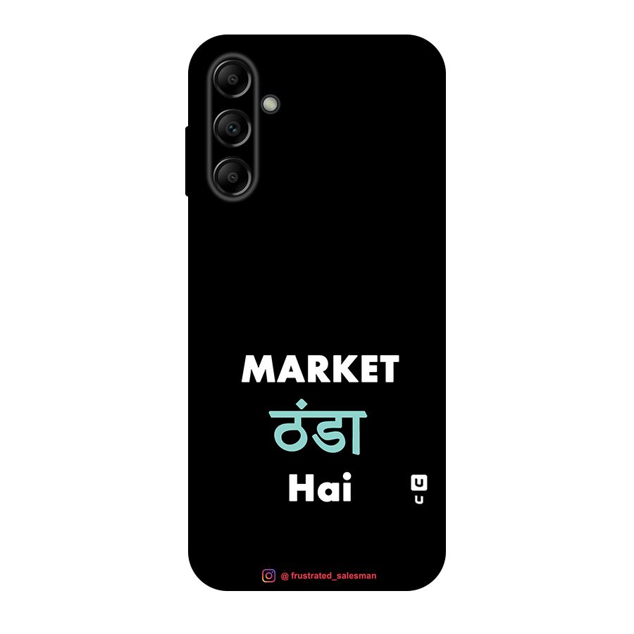Market Thanda Hai Black Original Polycarbonate Back Case for Galaxy A14 5G