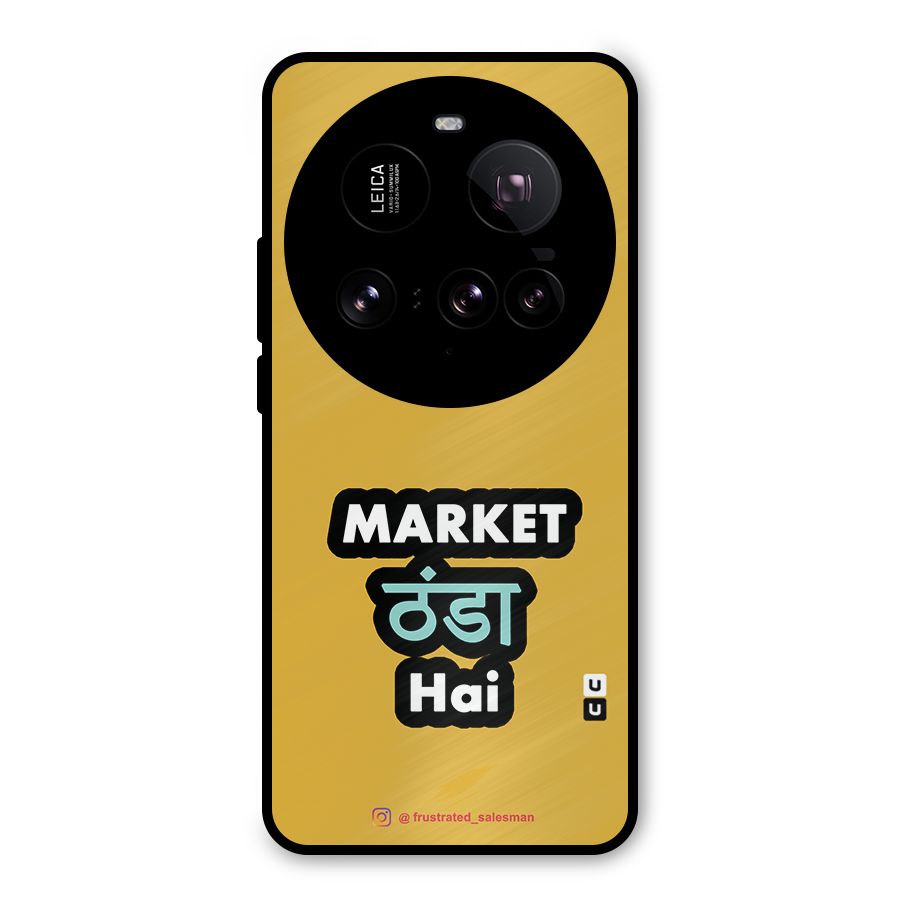 Market Thanda Hai Mustard Yellow Metal Back Case for Xiaomi 15 Ultra