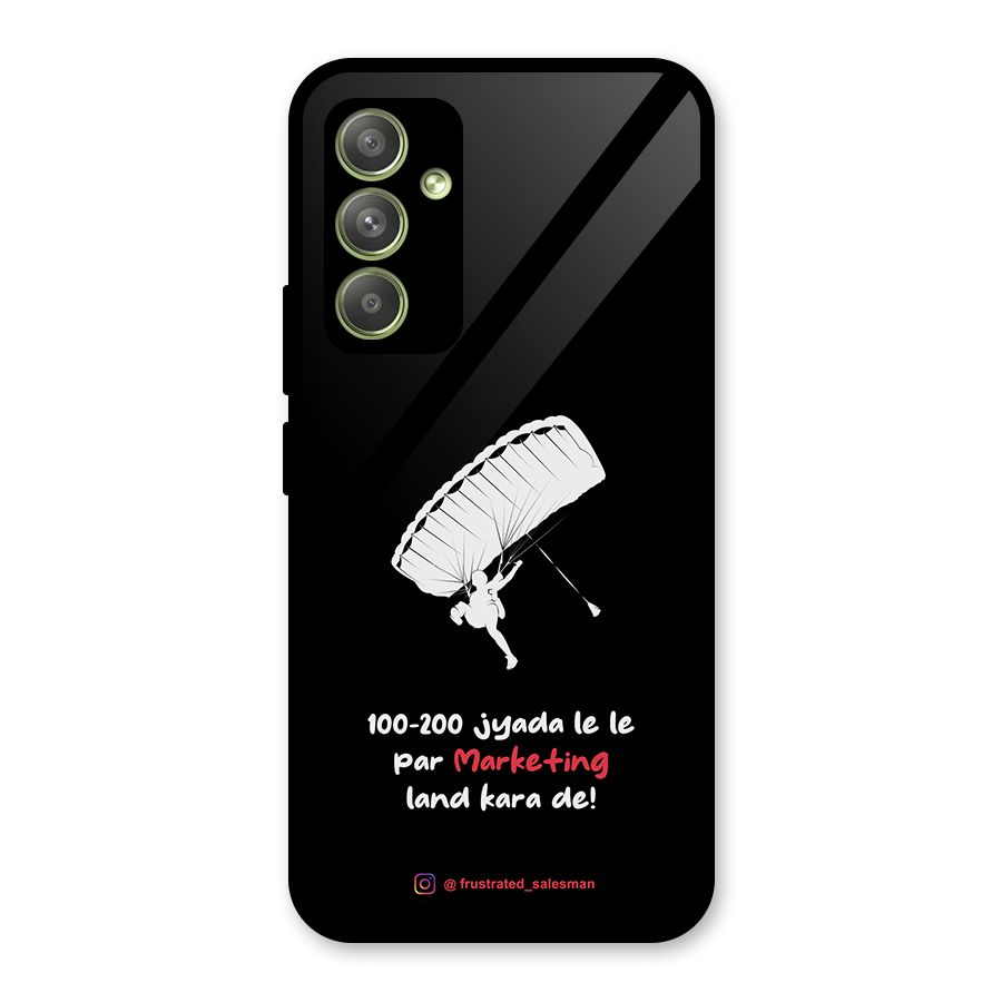 Marketing Land Kara De Black Glass Back Case for Galaxy A54