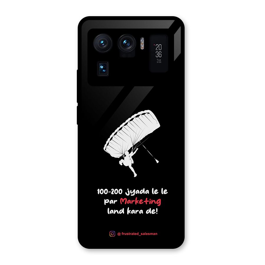 Marketing Land Kara De Black Glass Back Case for Mi 11 Ultra