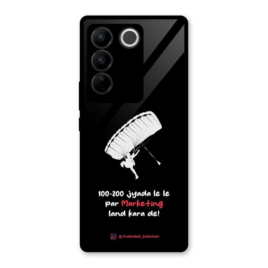 Marketing Land Kara De Black Glass Back Case for Vivo V27