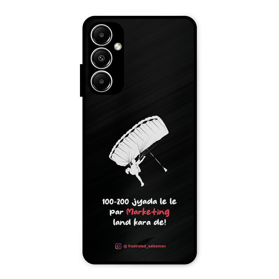 Marketing Land Kara De Black Metal Back Case for Galaxy A05s