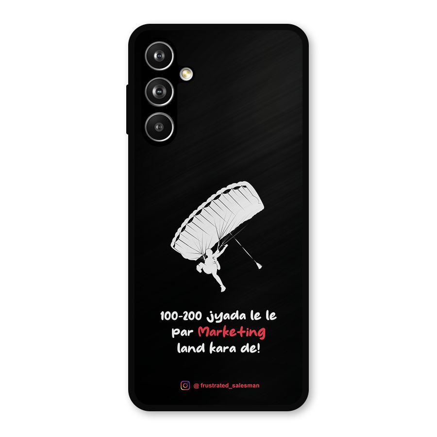 Marketing Land Kara De Black Metal Back Case for Galaxy F54