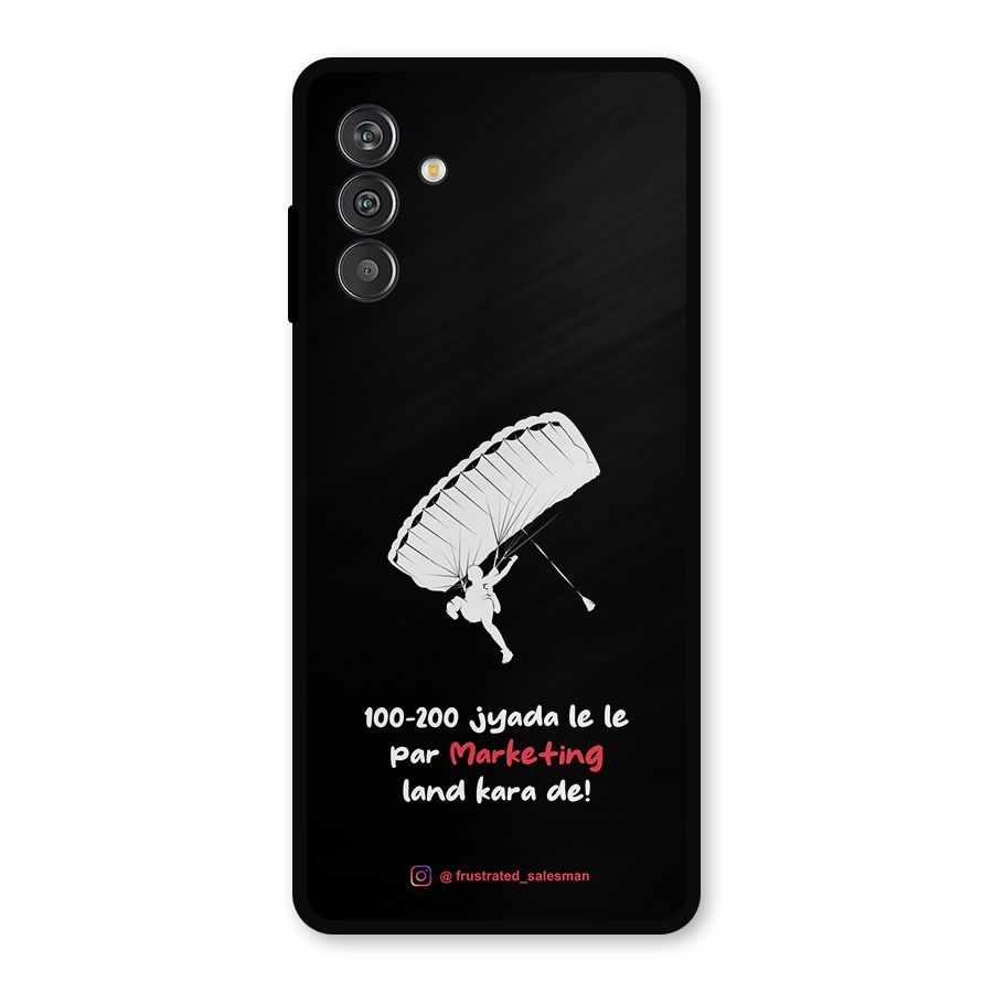 Marketing Land Kara De Black Metal Back Case for Galaxy M13