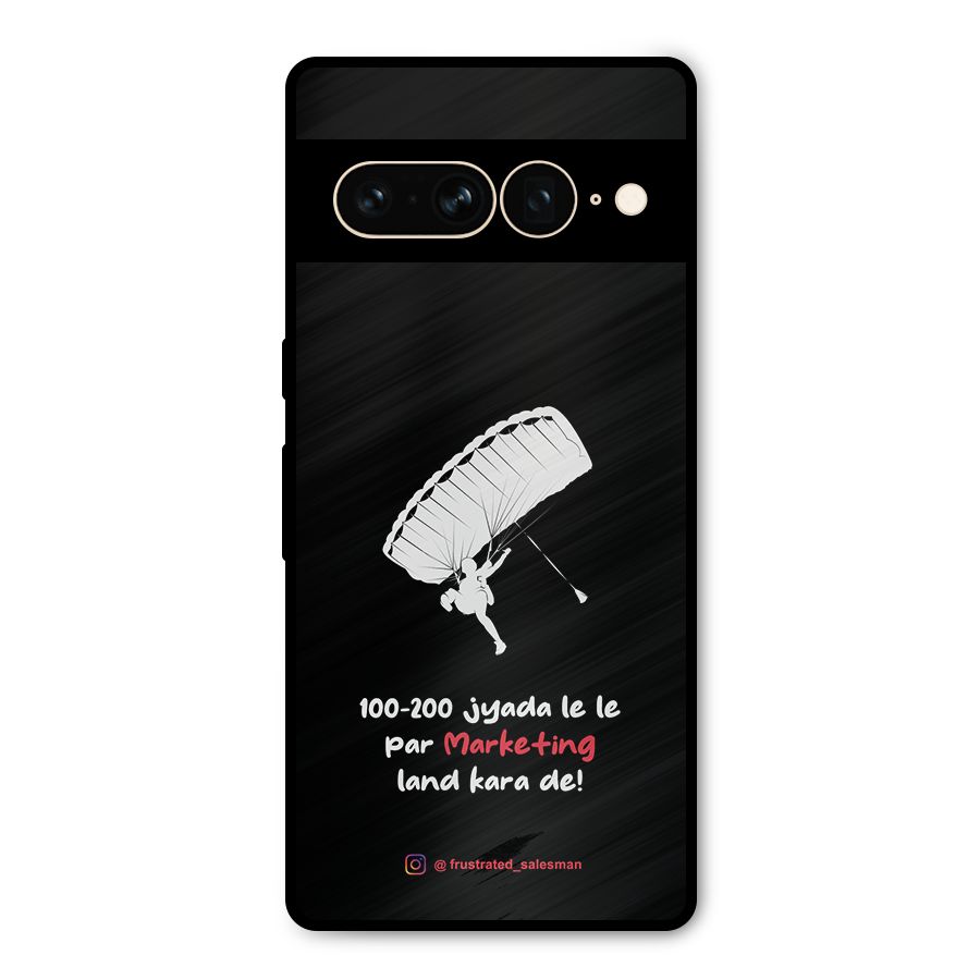 Marketing Land Kara De Black Metal Back Case for Google Pixel 7 Pro