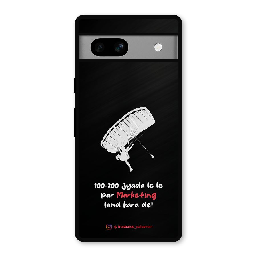 Marketing Land Kara De Black Metal Back Case for Google Pixel 7a