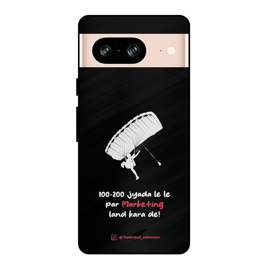 Marketing Land Kara De Black Metal Back Case for Google Pixel 8