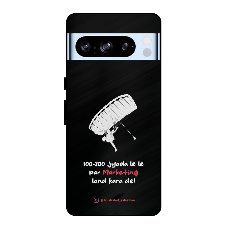 Marketing Land Kara De Black Metal Back Case for Google Pixel 8 Pro