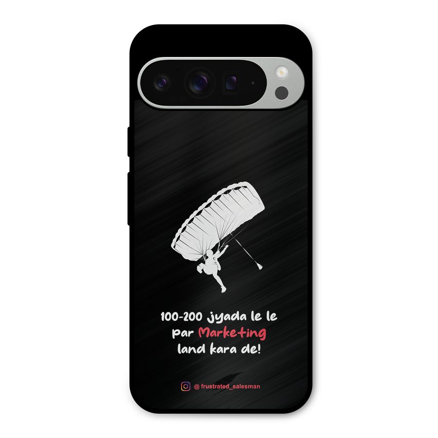 Marketing Land Kara De Black Metal Back Case for Google Pixel 9 Pro XL
