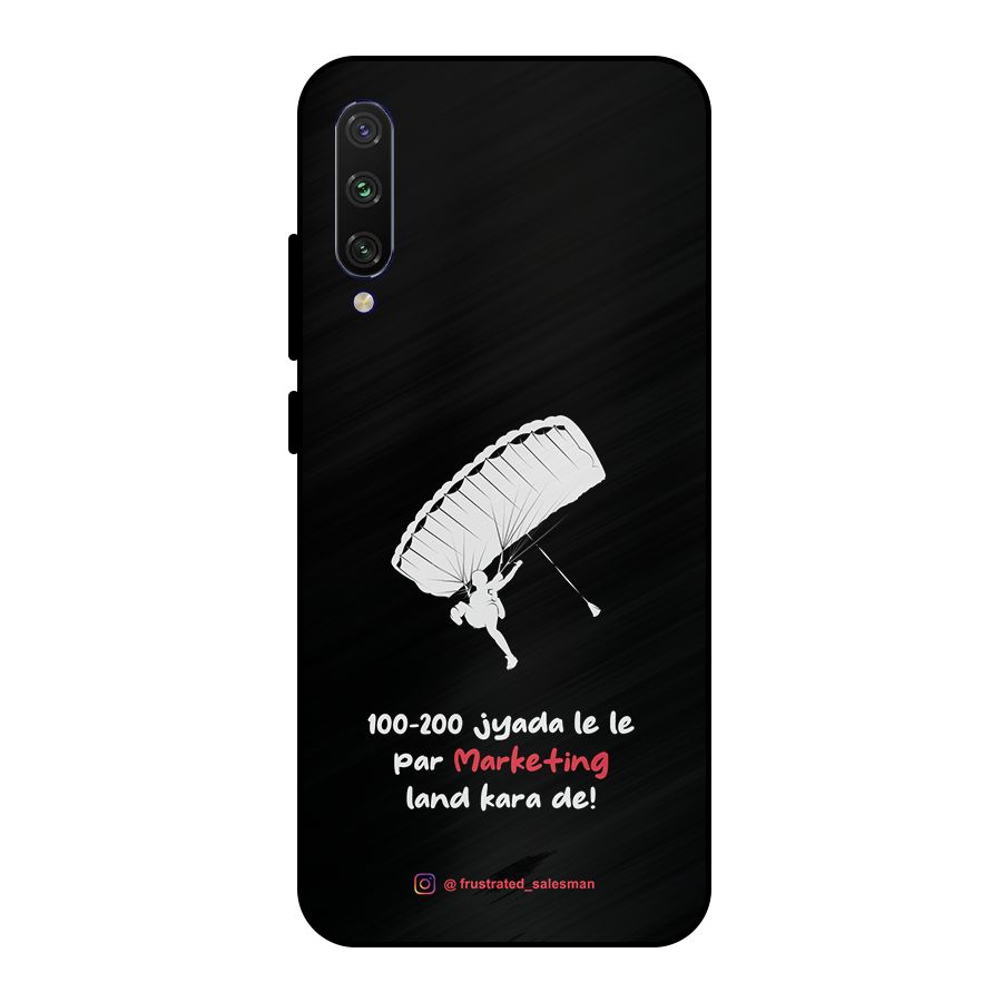 Marketing Land Kara De Black Metal Back Case for Mi A3