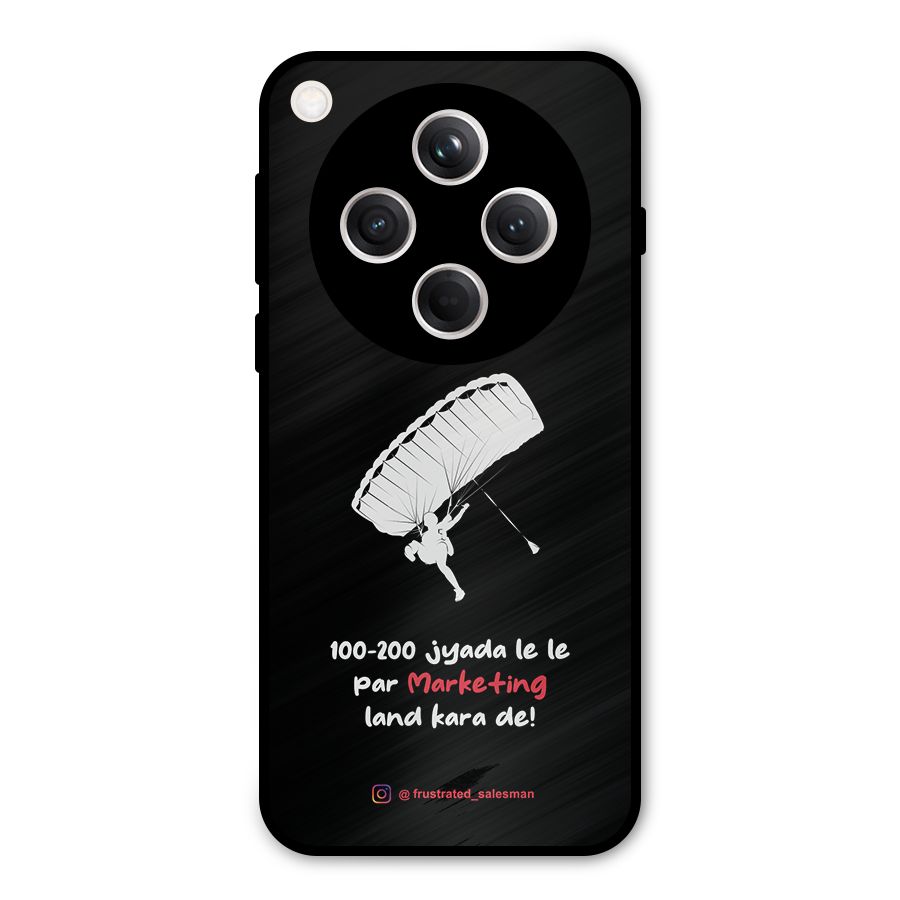 Marketing Land Kara De Black Metal Back Case for Oppo Find X8