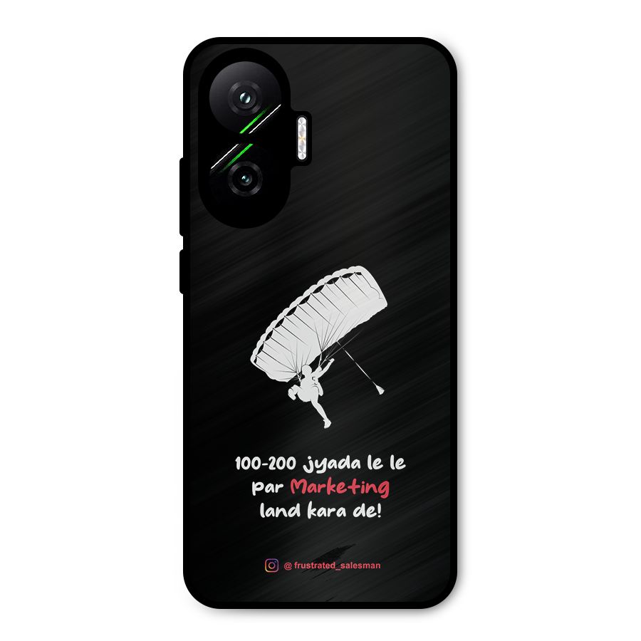 Marketing Land Kara De Black Metal Back Case for Poco F7