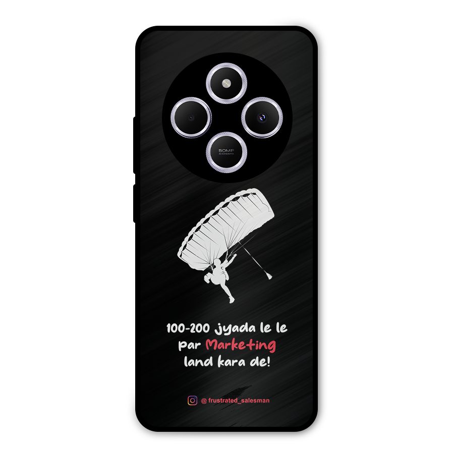 Marketing Land Kara De Black Metal Back Case for Poco M7