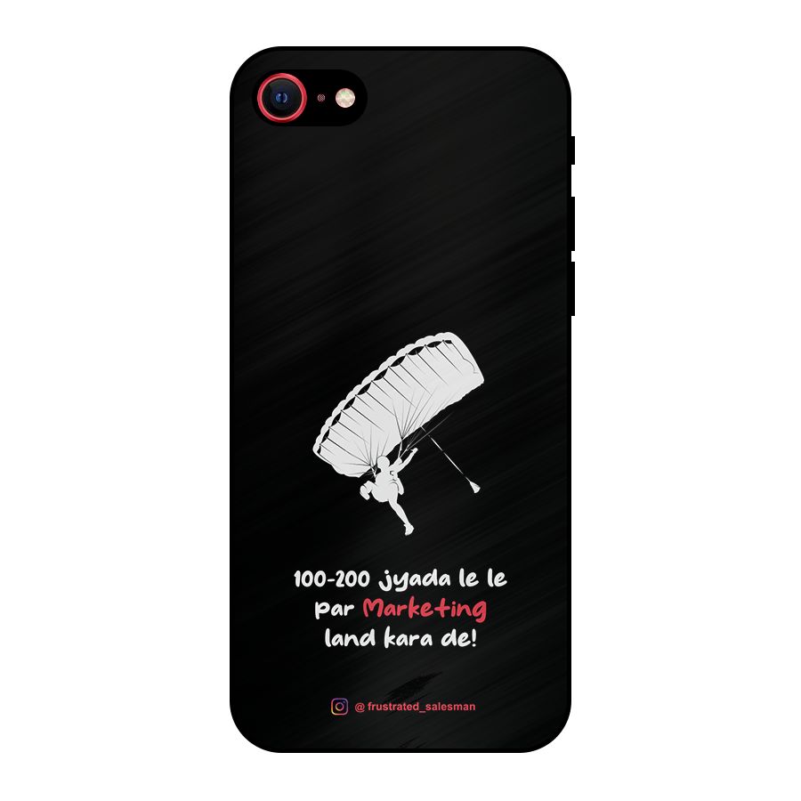 Marketing Land Kara De Black Metal Back Case for iPhone 7