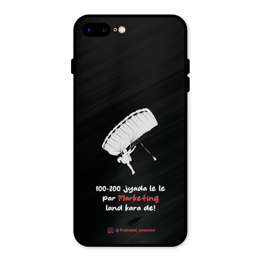 Marketing Land Kara De Black Metal Back Case for iPhone 7 Plus