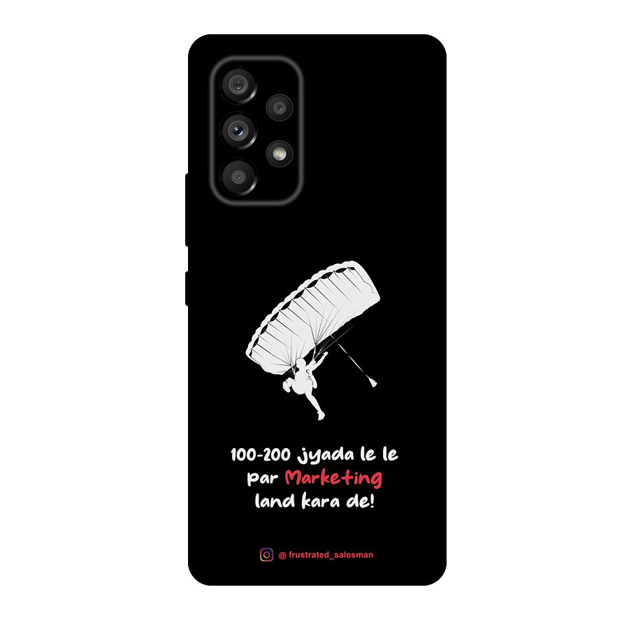 Marketing Land Kara De Black Original Polycarbonate Back Case for Galaxy A53 5G