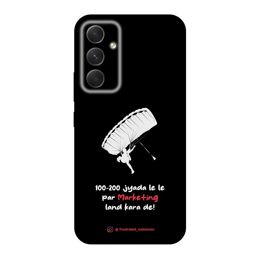 Marketing Land Kara De Black Original Polycarbonate Back Case for Galaxy A54