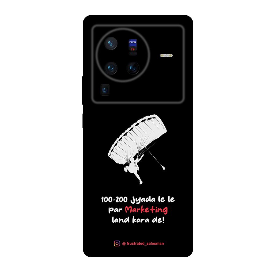 Marketing Land Kara De Black Original Polycarbonate Back Case for Vivo X80